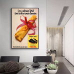 vintage crepe poster