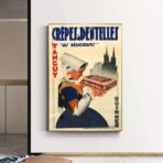 vintage crepes poster