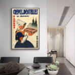 vintage crepes poster