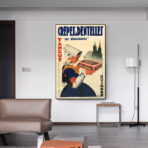 vintage crepes poster