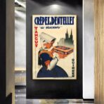 vintage crepes poster