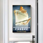 vintage cruise poster