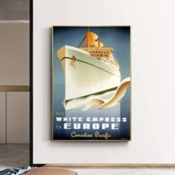 vintage cruise poster
