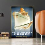 vintage cruise poster