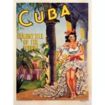 vintage poster cuba vintage