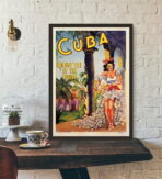 vintage poster cuba vintage