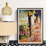 vintage poster cuba vintage