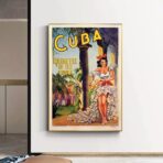 vintage poster cuba vintage