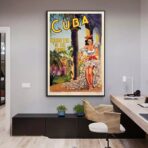 vintage poster cuba vintage