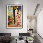 vintage poster cuba vintage