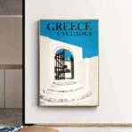 vintage cyclades poster