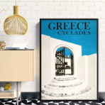 vintage cyclades poster