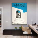 vintage cyclades poster