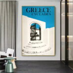vintage cyclades poster