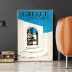 vintage cyclades poster