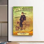 vintage cycling poster london vintage
