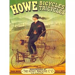 vintage cycling poster london vintage