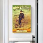 vintage cycling poster london vintage