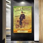 vintage cycling poster london vintage