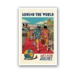 poster daft punk around the world