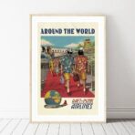 poster daft punk around the world