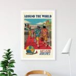poster daft punk around the world