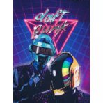 daft punk vintage poster