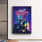 daft punk vintage poster