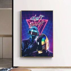 daft punk vintage poster