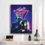 daft punk vintage poster
