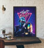 daft punk vintage poster