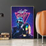 daft punk vintage poster