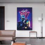 daft punk vintage poster