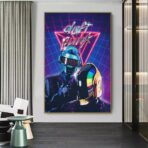 daft punk vintage poster
