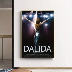 poster dalida vintage