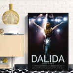 poster dalida vintage