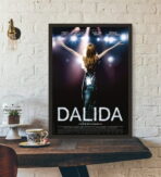 poster dalida vintage