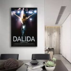 poster dalida vintage