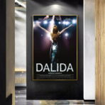 poster dalida vintage