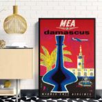 vintage damascus poster