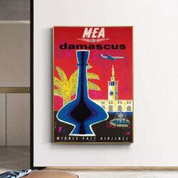 vintage damascus poster