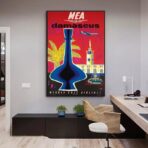 vintage damascus poster