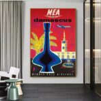 vintage damascus poster