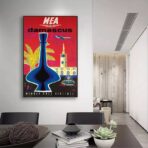 vintage damascus poster