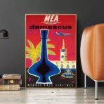 vintage damascus poster