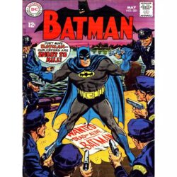 poster dc comics vintage