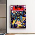 poster dc comics vintage