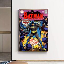 poster dc comics vintage