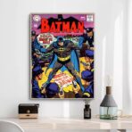 poster dc comics vintage