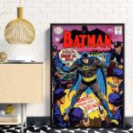 poster dc comics vintage